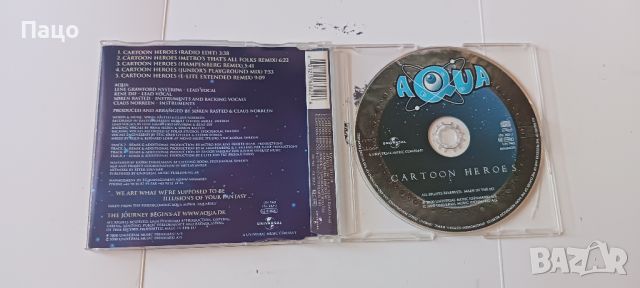 AQUA / 2000 / CARTOON HEROES/промо цена, снимка 3 - CD дискове - 46070930