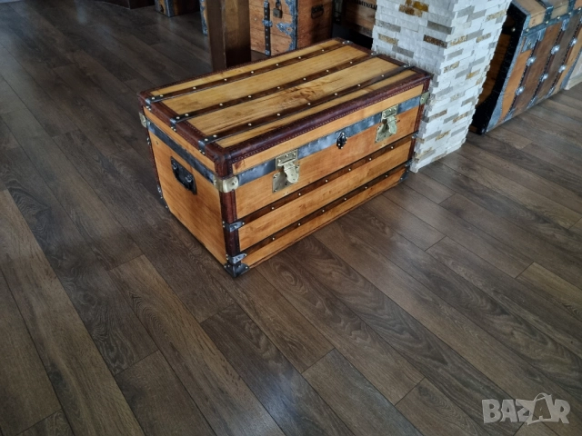 Стар сандък/ракла/скрин/ два броя, снимка 9 - Антикварни и старинни предмети - 51853439