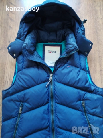 tommy hilfiger - дебел пухен елек Л, снимка 2 - Други - 54045137