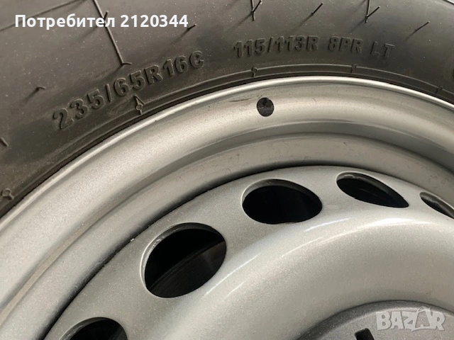 Комплект Джанти и Гуми за Бус VW Крафтер, снимка 5 - Части - 53491104