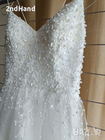 Сватбена булчинска рокля, снимка 6 - Рокли - 45892528