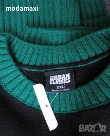 3XL Нов коледен пуловер Urban Classics, снимка 7 - Блузи с дълъг ръкав и пуловери - 52843467