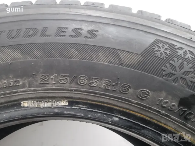 2бр зимни гуми за бус 215/65/16C BRIDGESTONE L01854 , снимка 4 - Гуми и джанти - 48342230