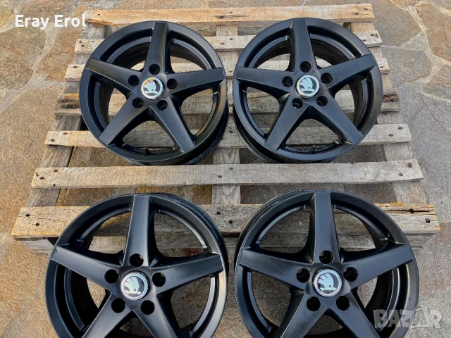 15 джанти 5х112 Skoda Octavia 5х112 Шкода Октавиа Оригинал, снимка 5 - Гуми и джанти - 51372688