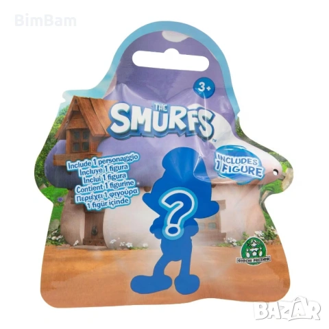 Фигурка изненада The Smurfs Смърфовете Giochi Preziosi , снимка 2 - Фигурки - 53220761