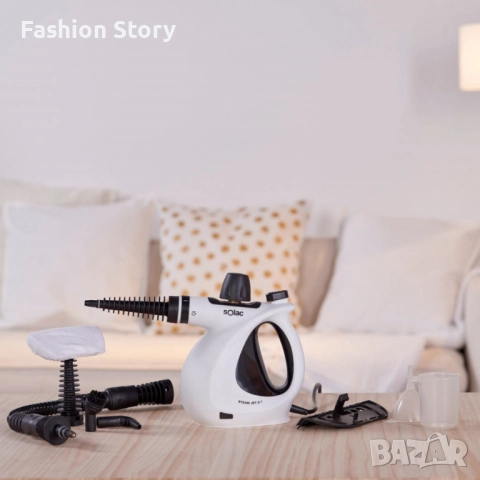 🧼🔥 Парочистачка Solac Steam Jet 2.1 – мощна и компактна, снимка 6 - Парочистачки и Водоструйки - 51533958