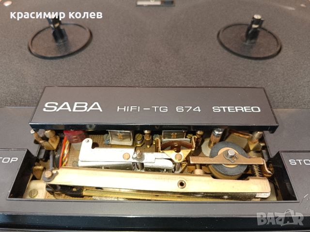 магнетофон "SABA HI-FI TG 674", снимка 3 - Декове - 46294001