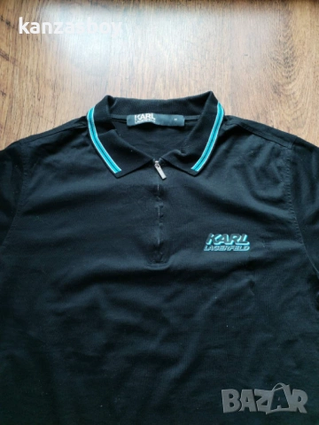 karl lagerfeld - страхотна мъжка тениска КАТО НОВА М, снимка 6 - Тениски - 54189556