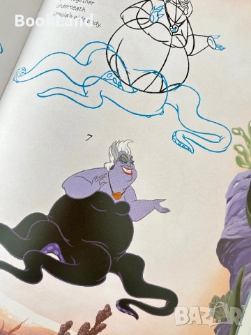 How to draw The little Mermaid| Disney| Как да нарисуваш Малката русалка, снимка 11 - Други - 51591284