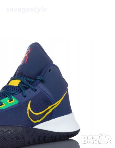 Мъжки кецове NIKE Kyrie Flytrap 4 Navy, снимка 3 - Маратонки - 45762139