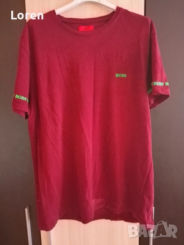 *Boss*Къса мъжка тениска , снимка 2 - Тениски - 52637404