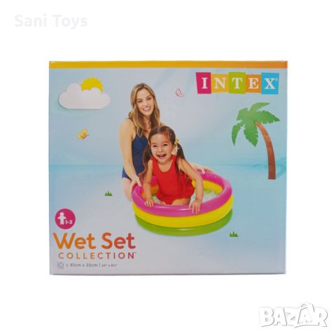 Бебешки надуваем басейн INTEX , снимка 1 - Надуваеми играчки - 46442943