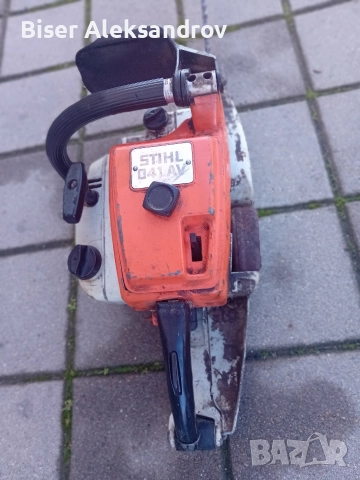 Моторна резачка Stihl 041 AV, снимка 4 - Градинска техника - 52906035