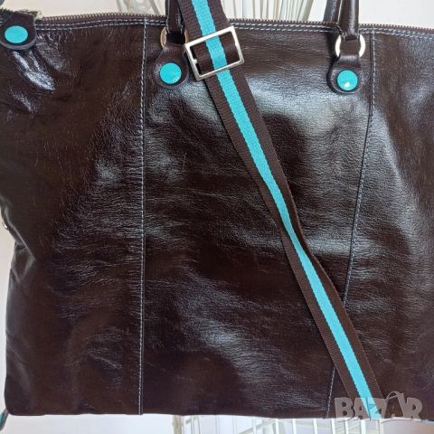 Дамска чанта Gabs естествена кожа, снимка 4 - Чанти - 46465614