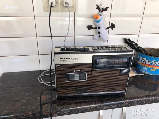 Радиокасетофон Kapsch vintage, снимка 10 - Радиокасетофони, транзистори - 53482456