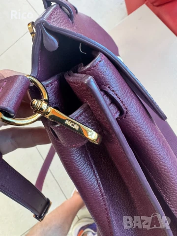 Оригинална Дамска Чанта MCM , снимка 5 - Чанти - 51195529