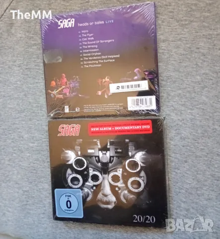 Saga, снимка 2 - CD дискове - 48127150