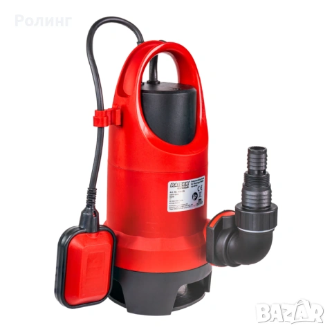Помпа водна потопяема  900W 1" 250L/min 8,5m 35mm RD-WP68/070175