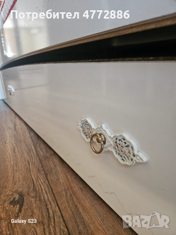 Луксозно детско легло в бароков стил 120x200, снимка 6 - Спални и легла - 53925603