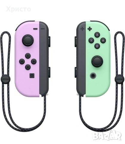 НОВО!!! Оригинални Joy-Con джойстици за Nintendo Switch, Limited (Лилав/Зелен)  , снимка 2 - Аксесоари - 54297965