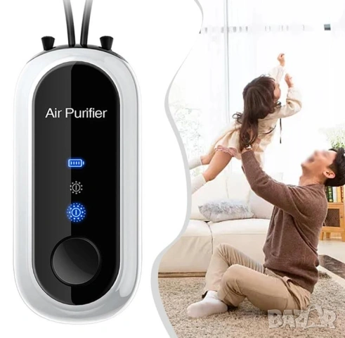 3D Персонален Йонизатор за Лична Защита от Вируси Бактерии Полени Персонален Пречиствател на Въздуха, снимка 11 - Други - 53273372