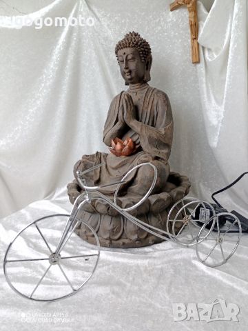 Стар фонтан, шадраван Буда, лотус, работещ, снимка 6 - Други стоки за дома - 45687054