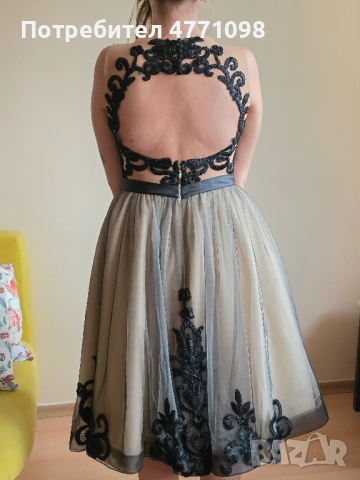 Дизайнерска бална рокля, снимка 2 - Рокли - 53903933