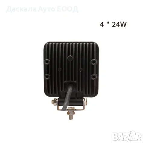 1бр. квадратни ЛЕД бар LED bar диодни прожектори лампи 24W , 10-30V, снимка 3 - Аксесоари и консумативи - 53796392
