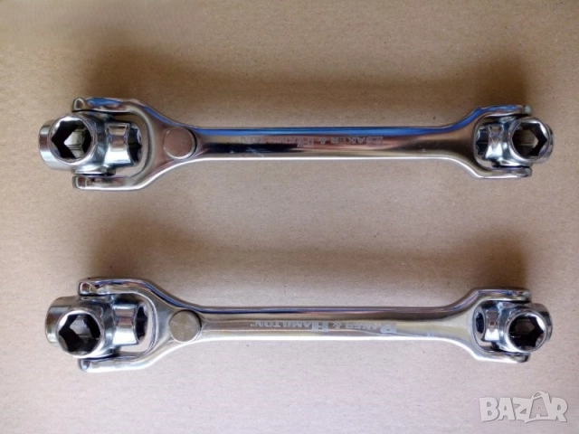 BAKER HAMILTON специални глухи ключове 2бр . Acesa tools 6бр империални Гаечни ключове