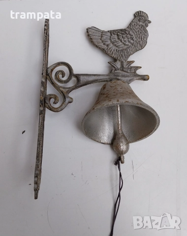 НАЙ ДОБРАТА ОФЕРТА Стар Немски Метален Звънец /Камбана/ Глоке 