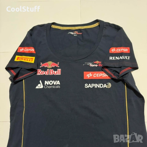 Дамска Тениска Red Bull Scuderia Toro Rosso Размер L, снимка 6 - Тениски - 53928076