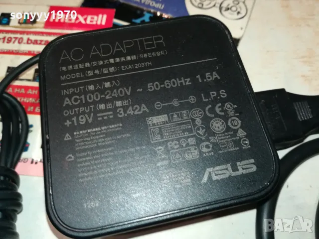 ASUS 19V/3,42A-POWER ADAPTER 1108241231, снимка 9 - Мрежови адаптери - 46872547