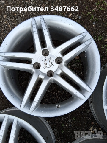 17цола оригинални за Пежо Ситроен 7J ×17 ет 17 4×108 ц.65.1 , снимка 5 - Гуми и джанти - 52545631