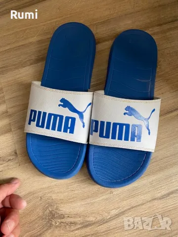 Оригинални мъжки чехли Puma ! 46 н, снимка 2 - Мъжки чехли - 47094781