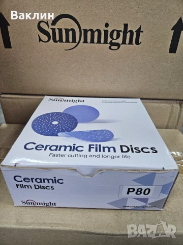 Керамичен филм диск велкро SUNMIGHT, снимка 2 - Полирмашини - 54269959