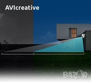 EZVIZ C8C външна камера, цветно нощно виждане, завъртане/накланяне 360°, WiFi, 1080p,, снимка 7 - IP камери - 53921470