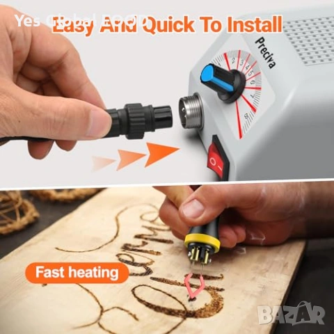 Preciva Пирографска станция 25W, снимка 5 - Други инструменти - 53634658