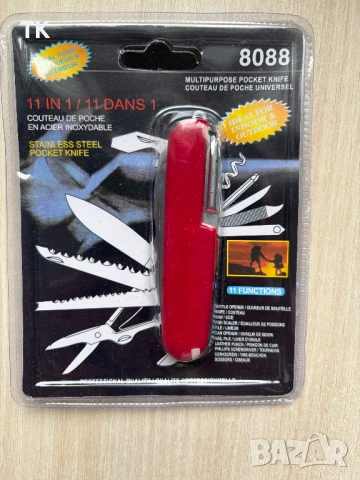Продавам ново джобно /швейцарско/ ножче 11 в 1