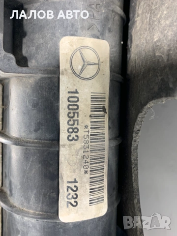 Климатичен радиатор Воден Радиатор Перка дифузьор  Мерцедес Mercedes ML W163 2.7CDI A1635001004, снимка 6 - Части - 53268737