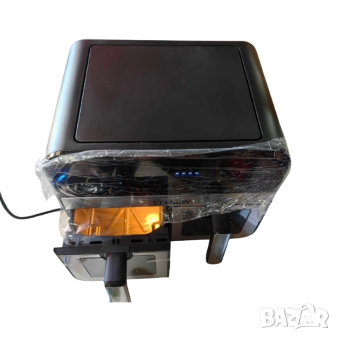 Двоен въздушен фритюрник, STANEW – решението срещу мазното и бавното готвене, снимка 4 - Други - 51921562