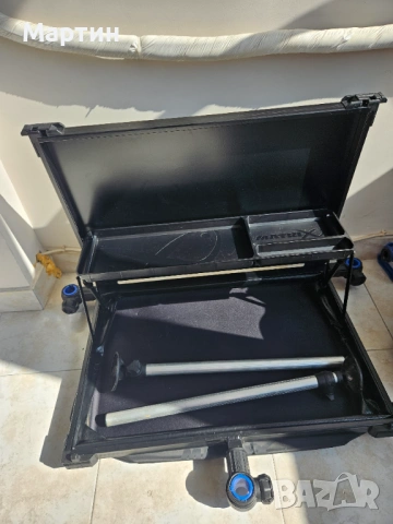Фидер маса - Matrix Collapsible Side Tray + стойка Matrix Multi Rest