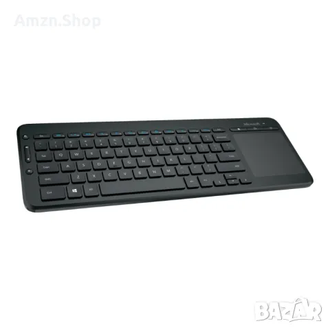 Клавиатура Microsoft All-in-One Media Keyboard , вграден тъч-пад , безжична , снимка 3 - Клавиатури и мишки - 47010395