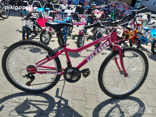 CROSS Велосипед 24" Ultra GRAVITA розов, снимка 11 - Велосипеди - 53848533