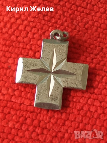 Старо сребърно кръстче 49569