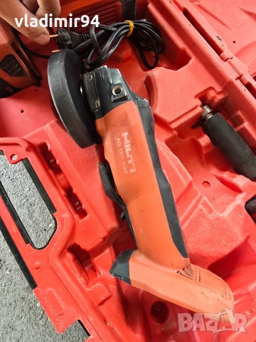 Hilti AG 125-A22 Безчетков ъглошлайф, снимка 4 - Ъглошлайфи - 53694687