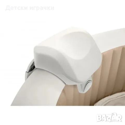 Облегалка за глава Intex, Ергономичен дизайн, Полиуретанова пяна, 28 x 23 x 17 см, бяла, снимка 2 - Басейни и аксесоари - 49899541