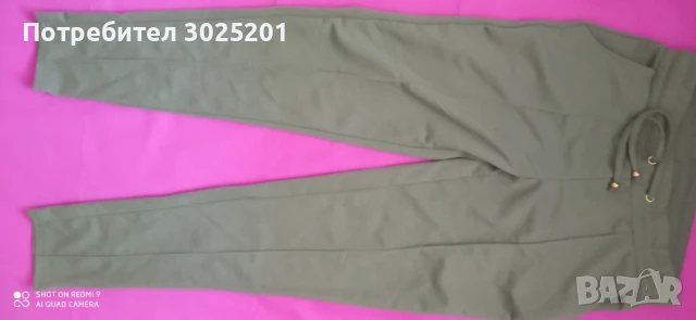 Дамски Спортно - Елегантен Панталон с връзки размер М / Л, снимка 5 - Панталони - 50852673