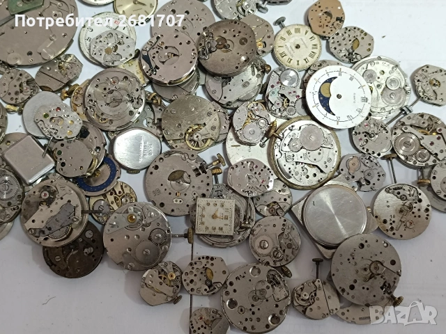 механизми от стари часовници , снимка 2 - Дамски - 53159908