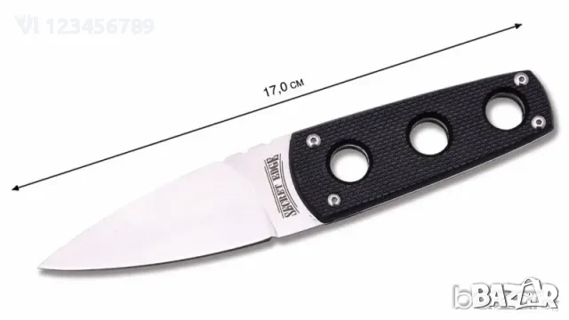 Нож за скрито носене на врата-Cold Steel Secret Edge 70х164, снимка 3 - Ножове - 54000863