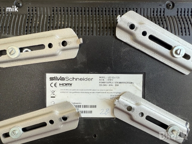 Телевизор Shneider 32 инча, снимка 4 - Телевизори - 51578590